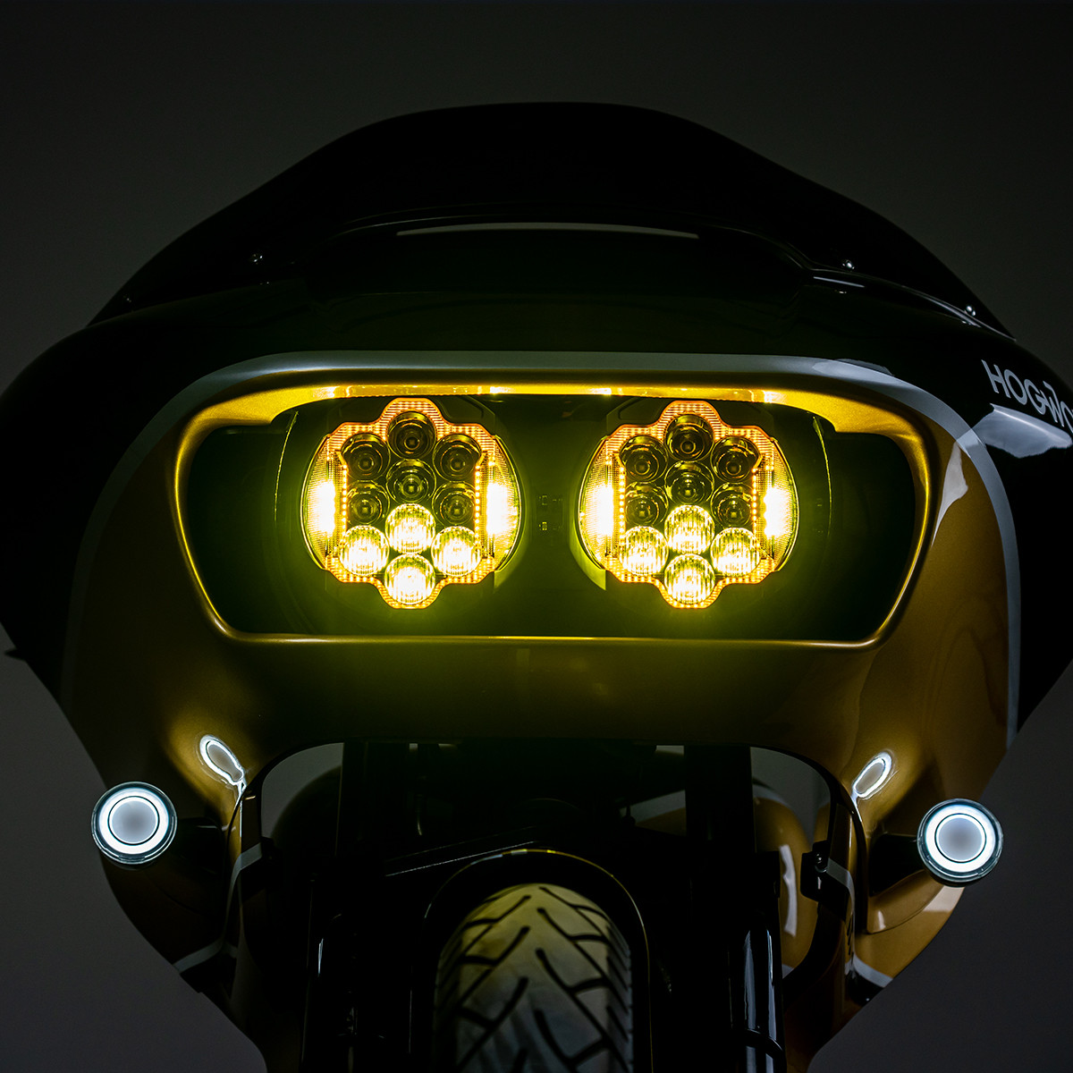 Hogworks Tooth Performance Led Headlight for Harley® Road Glide '15-'25