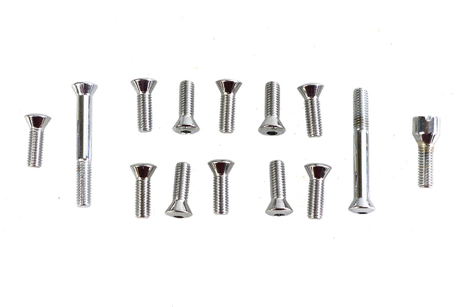 Colony - Transmission Top Cover Screw Kit Chrome