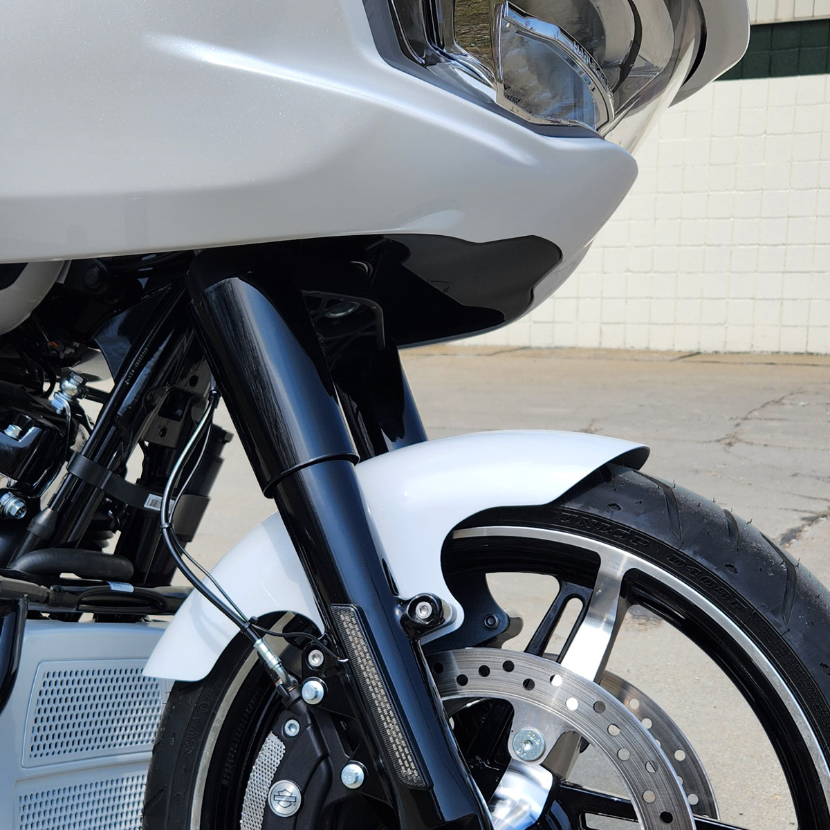 Hogworks 19" Chopped Front Fender for Harley® Touring '23.5-'25