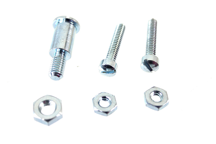 V-Twin #63732 - Zinc Lever Pivot Screw Set