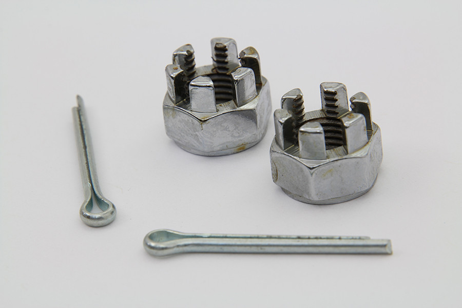 Colony - Front Axle Nut Kit Chrome