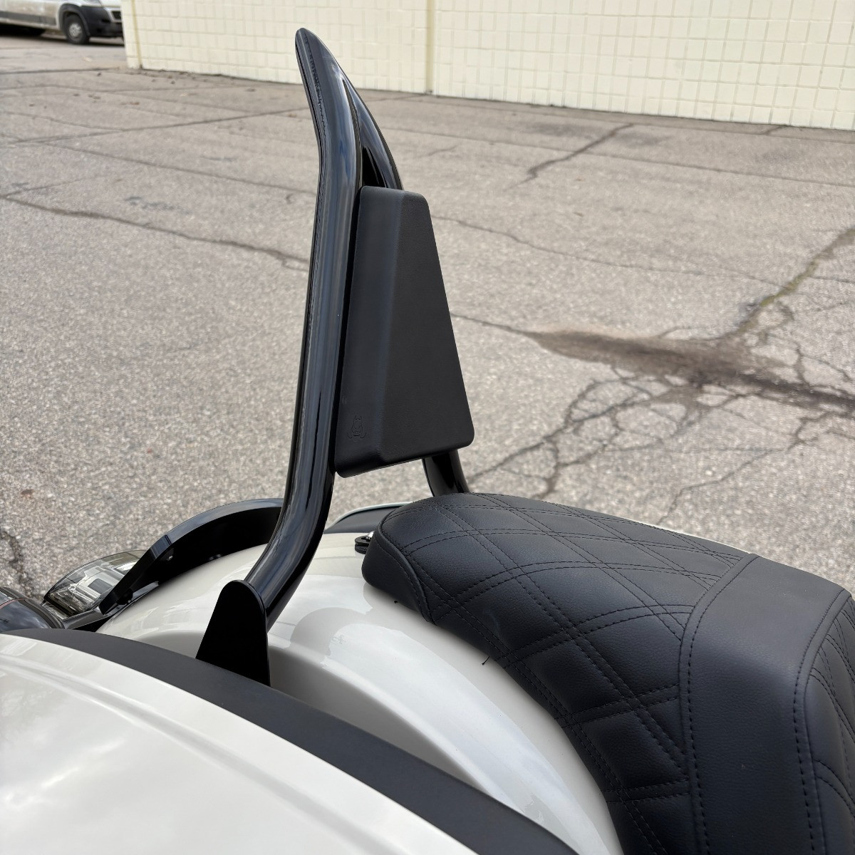 Hogworks Havoc Sissy Bar Backrest for Harley® Low Rider / Sport Glide '18-'25