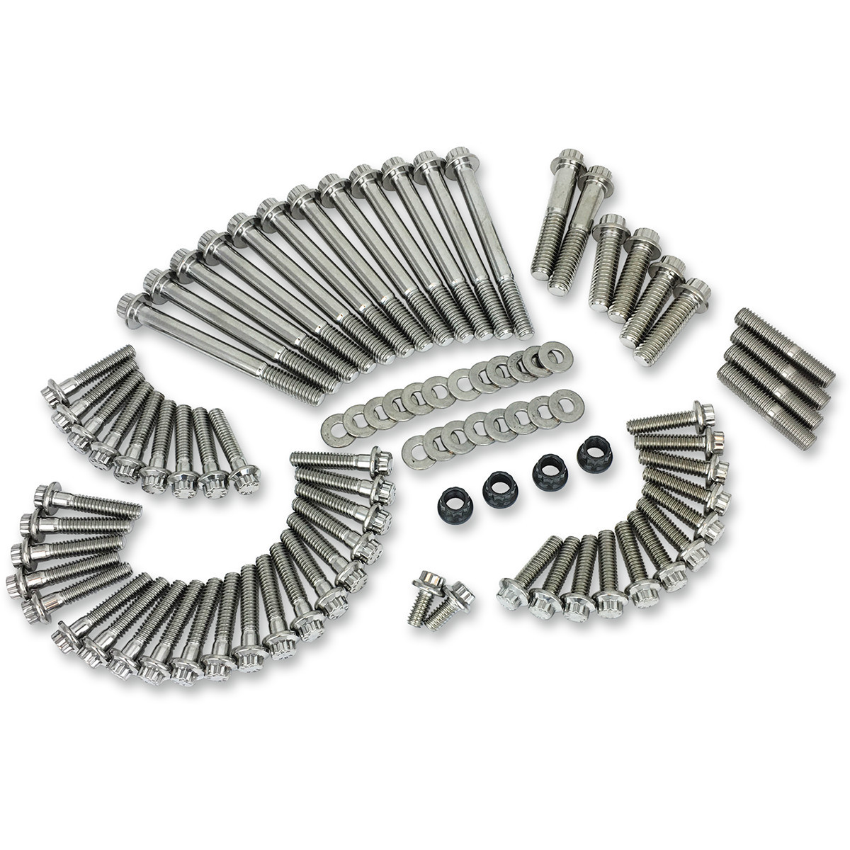 Feuling Parts #3052 - Fastener Kit - External Engine - 12-Point - M8
