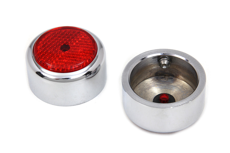Colony - Swingarm Pivot Bolt Cover with Red Reflectors