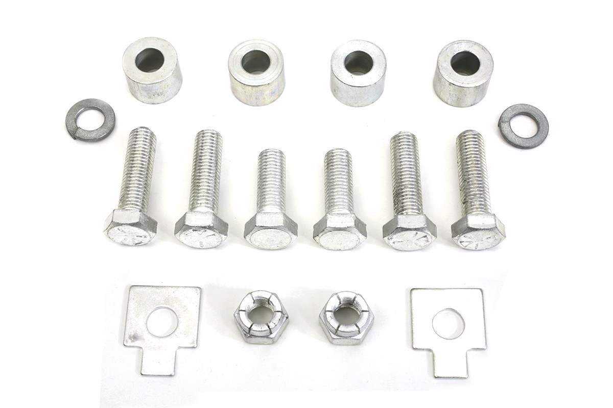 Colony - Cadmium Oil Tank Bracket Mount Kit