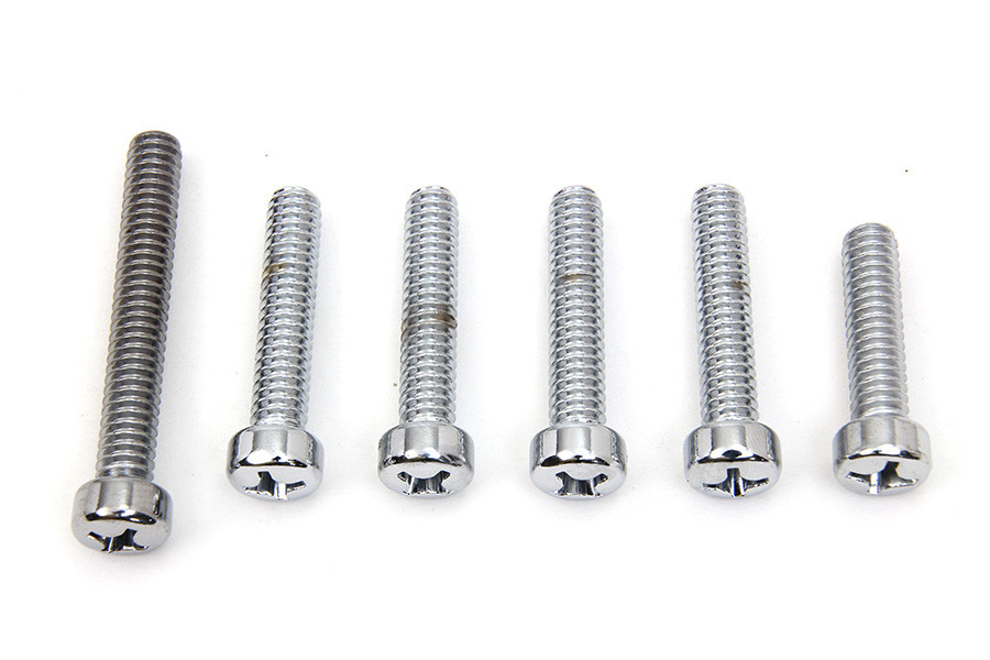 Colony - Cam Cover Screw Kit Chrome