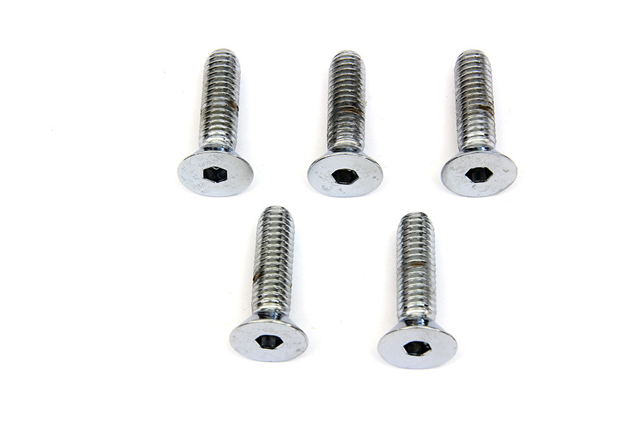 Colony - Front Disc Brake Screw Kit Chrome