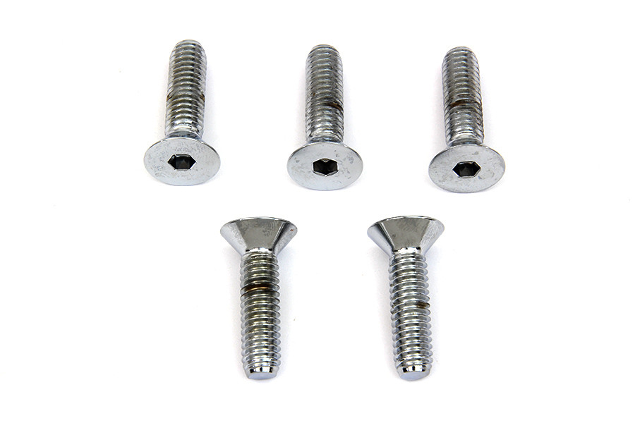 Colony - Front Disc Brake Screw Kit Chrome