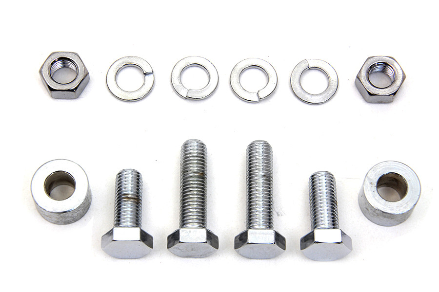 Colony - Chrome Oil Tank Mounting Kit