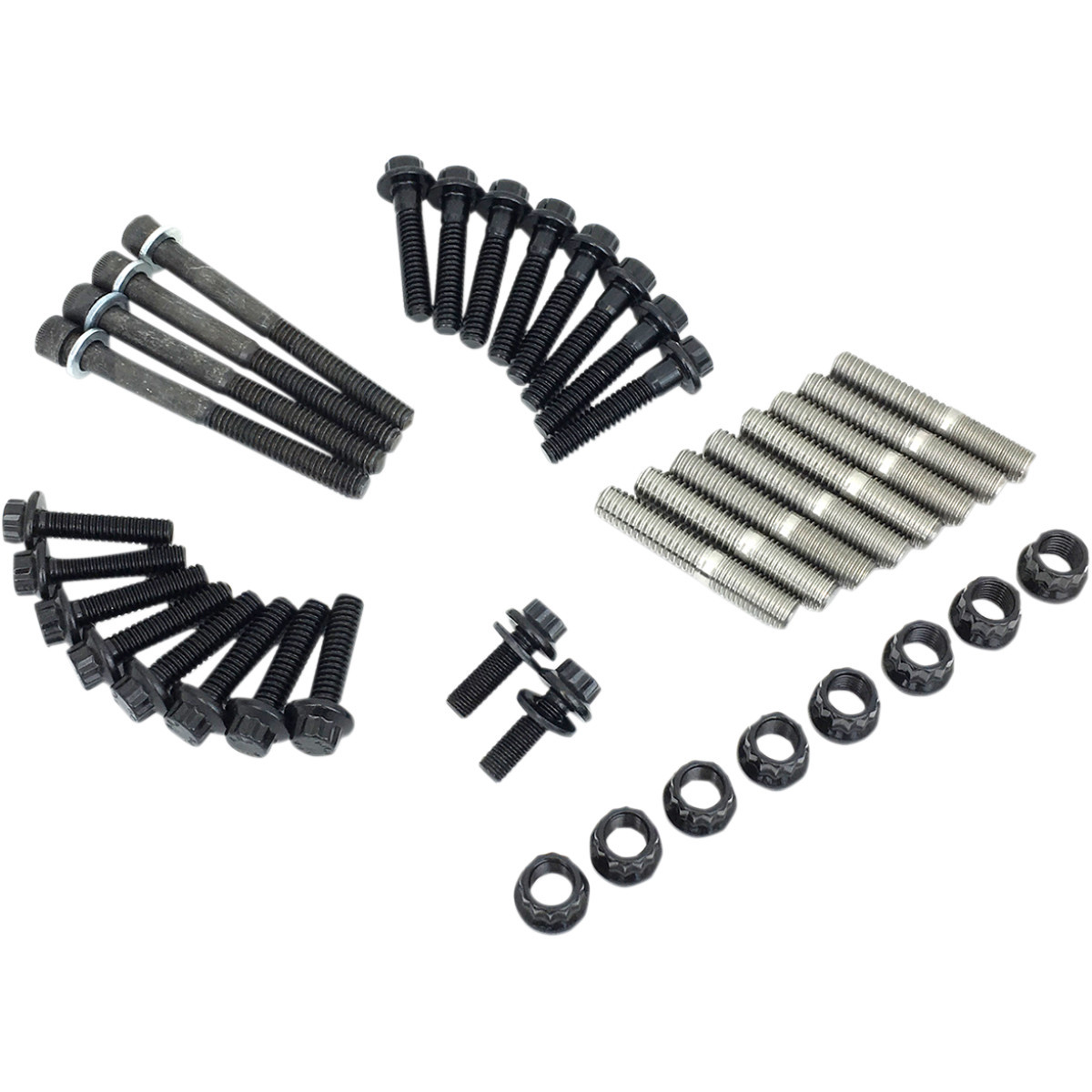 Feuling Parts #3047 - Stud/Nuts - Internal Rocker Box/Rockershaft - Kit - M8