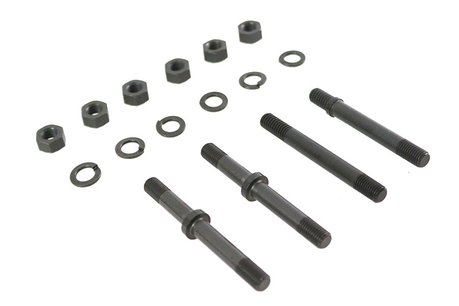 Colony - Sprocket Cover Stud Nut Kit Parkerized