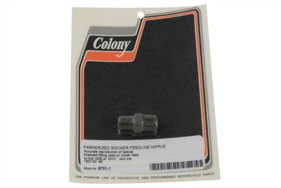 Colony - Rocker Feed Line Nipple Parkerized