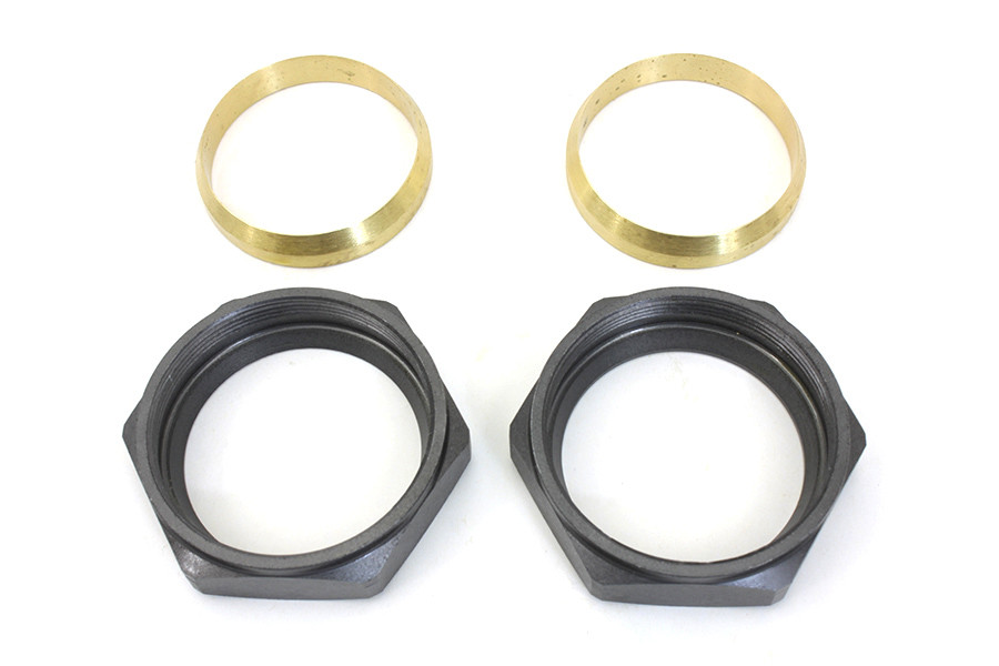 V-Twin - Parkerized Intake Manifold Nut and Seal Kit