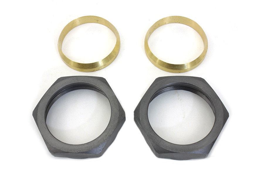 V-Twin - Parkerized Intake Manifold Nut and Seal Kit