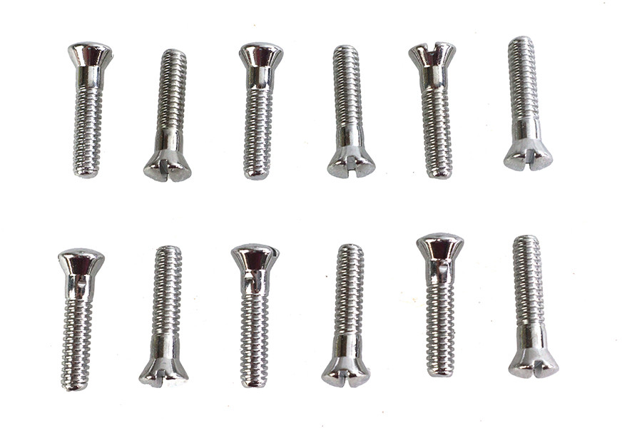Colony - Cam Cover Screw Kit Chrome