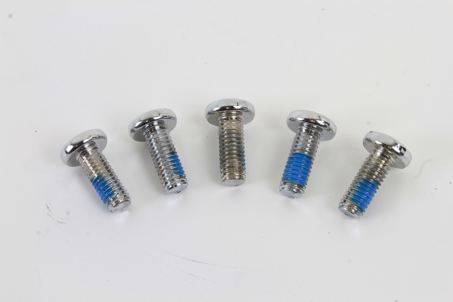 V-Twin - Chrome Rear Brake Disc Bolts