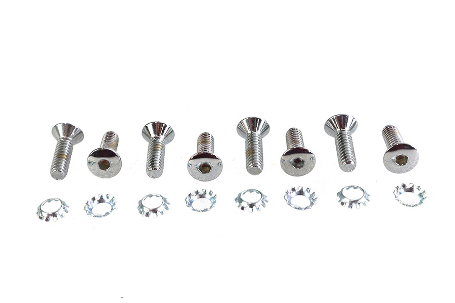 Colony - Tappet Block Screw Kit Chrome