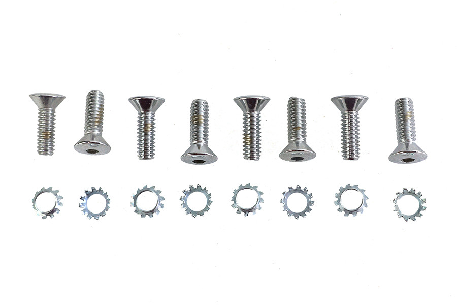 Colony - Tappet Block Screw Kit Chrome