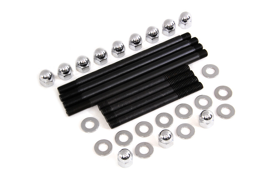 Colony #41-141 - Chrome Engine Case Acorn Bolt Kit