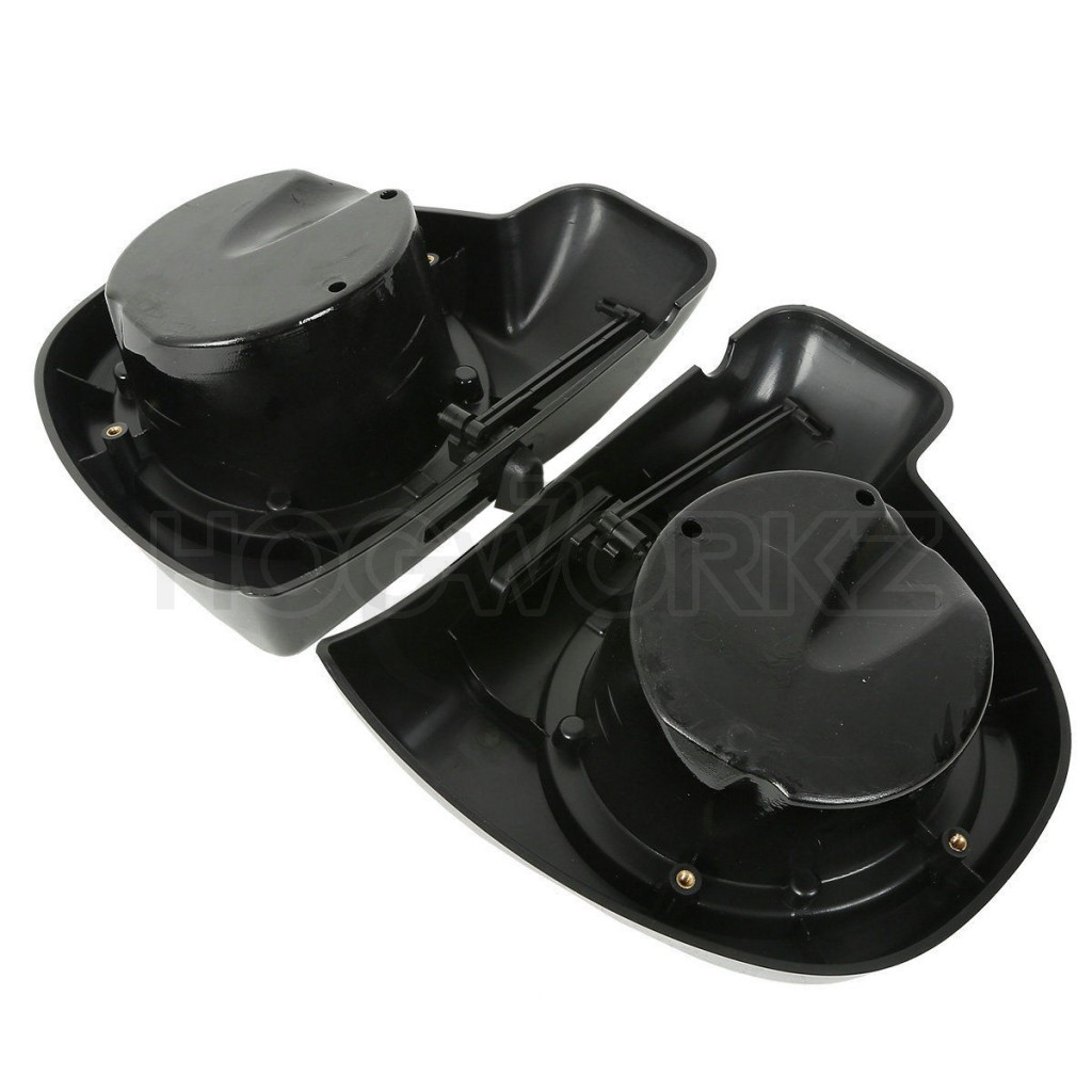 Hogworks Lower Vented Fairing 6.5" Speaker Pod Mounts for Harley® Touring '14-'25