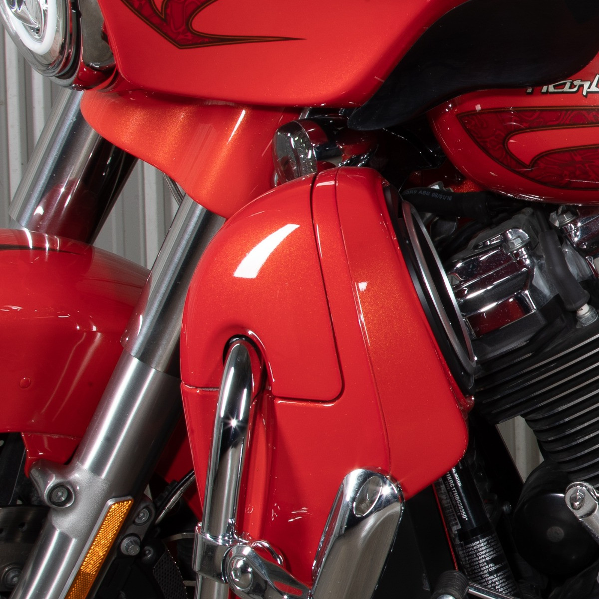 Hogworks Lower Vented Fairing 6.5" Speaker Pod Mounts for Harley® Touring '14-'25
