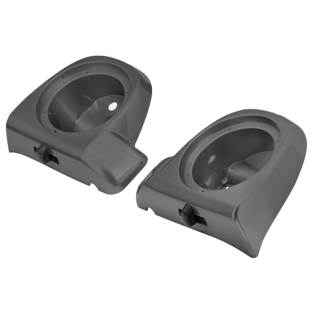 Hogworks Lower Vented Fairing 6.5" Speaker Pod Mounts for Harley® Touring '14-'25