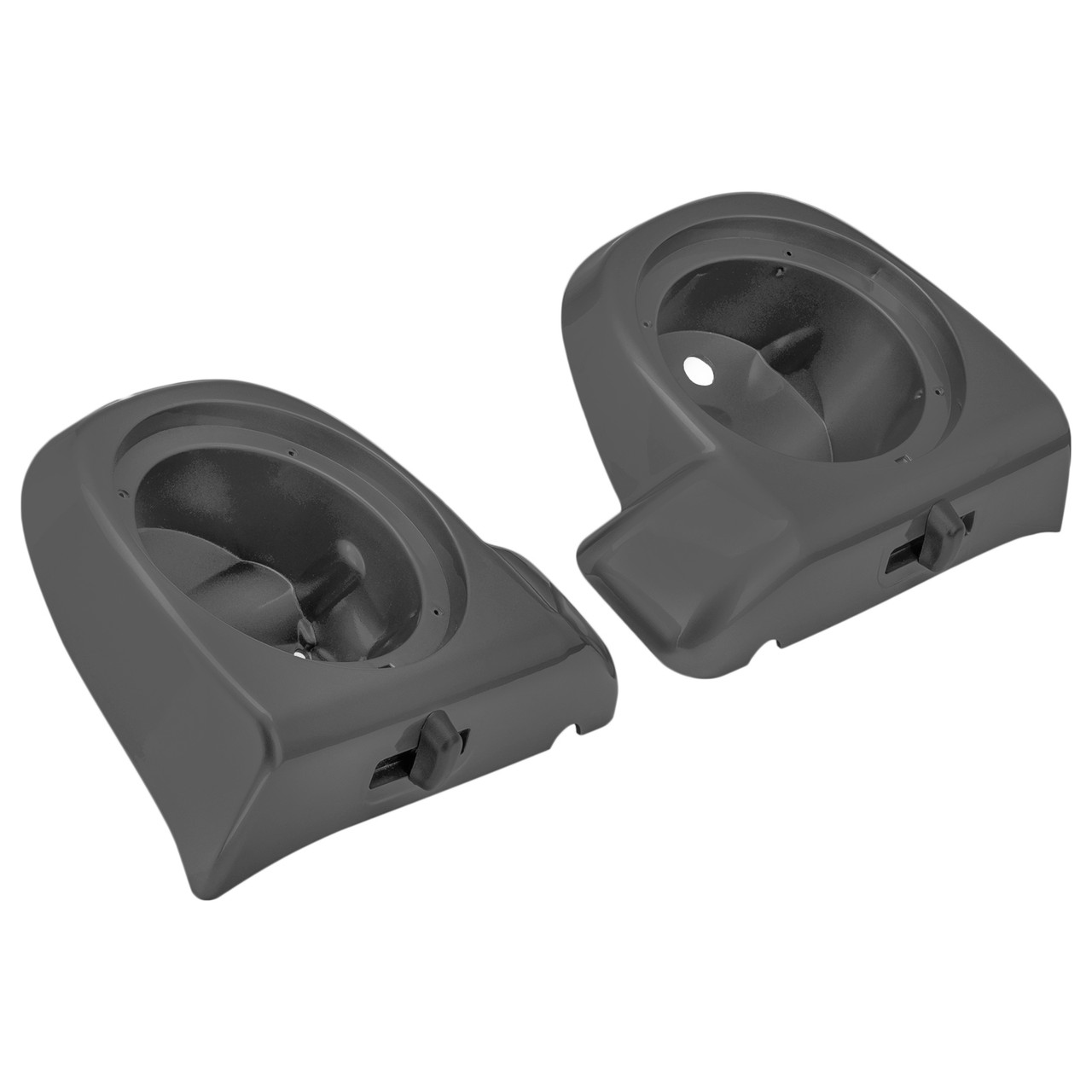 Hogworks Lower Vented Fairing 6.5" Speaker Pod Mounts for Harley® Touring '14-'25