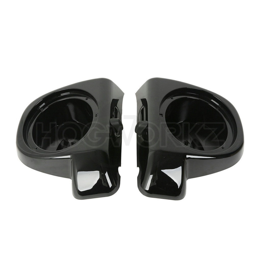 Hogworks Lower Vented Fairing 6.5" Speaker Pod Mounts for Harley® Touring '14-'25