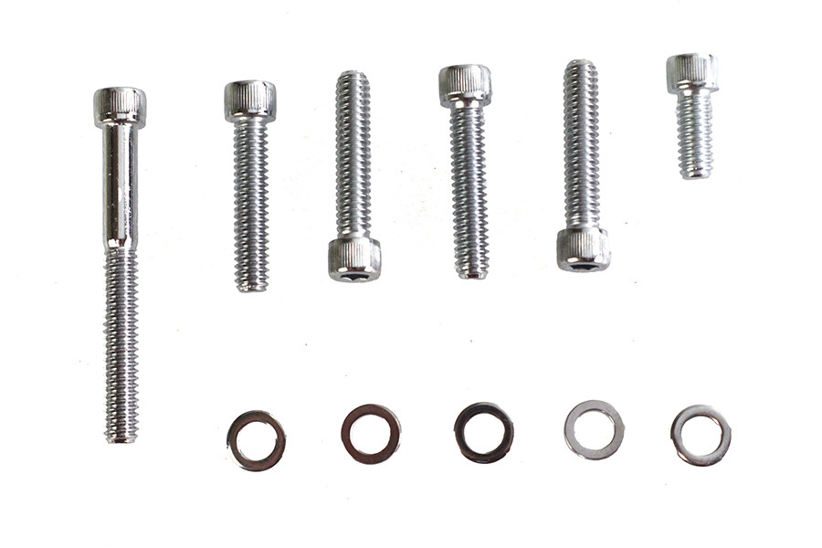 Colony - Transmission Shifter Cover Mount Kit Chrome