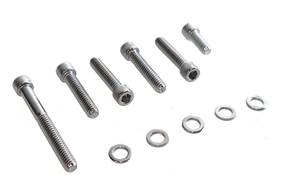 Colony - Transmission Shifter Cover Mount Kit Chrome