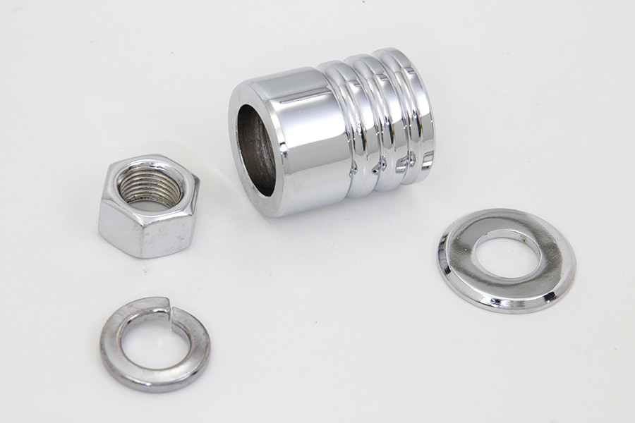 Colony - Front Axle Spacer Kit Groove Style Chrome