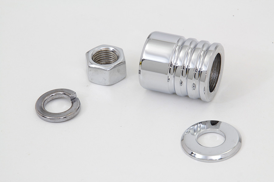 Colony - Front Axle Spacer Kit Groove Style Chrome