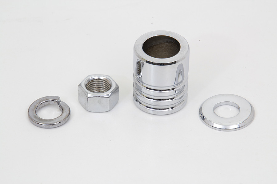 Colony - Front Axle Spacer Kit Groove Style Chrome