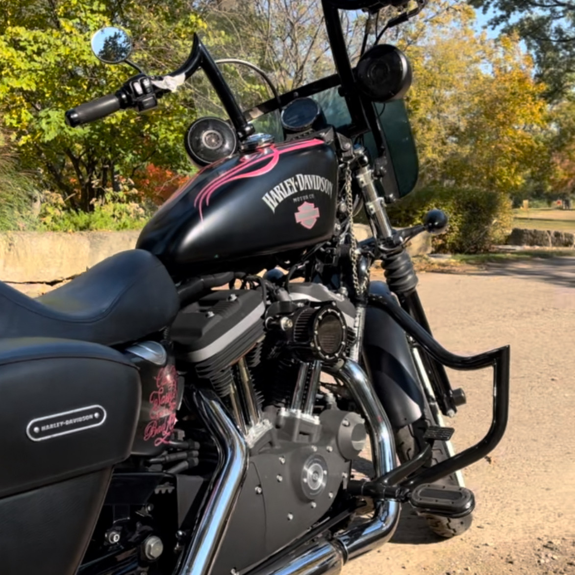 Hogworks Havoc 1.25" Engine Guard / Crash Bar for Harley® Sportster '04-'22