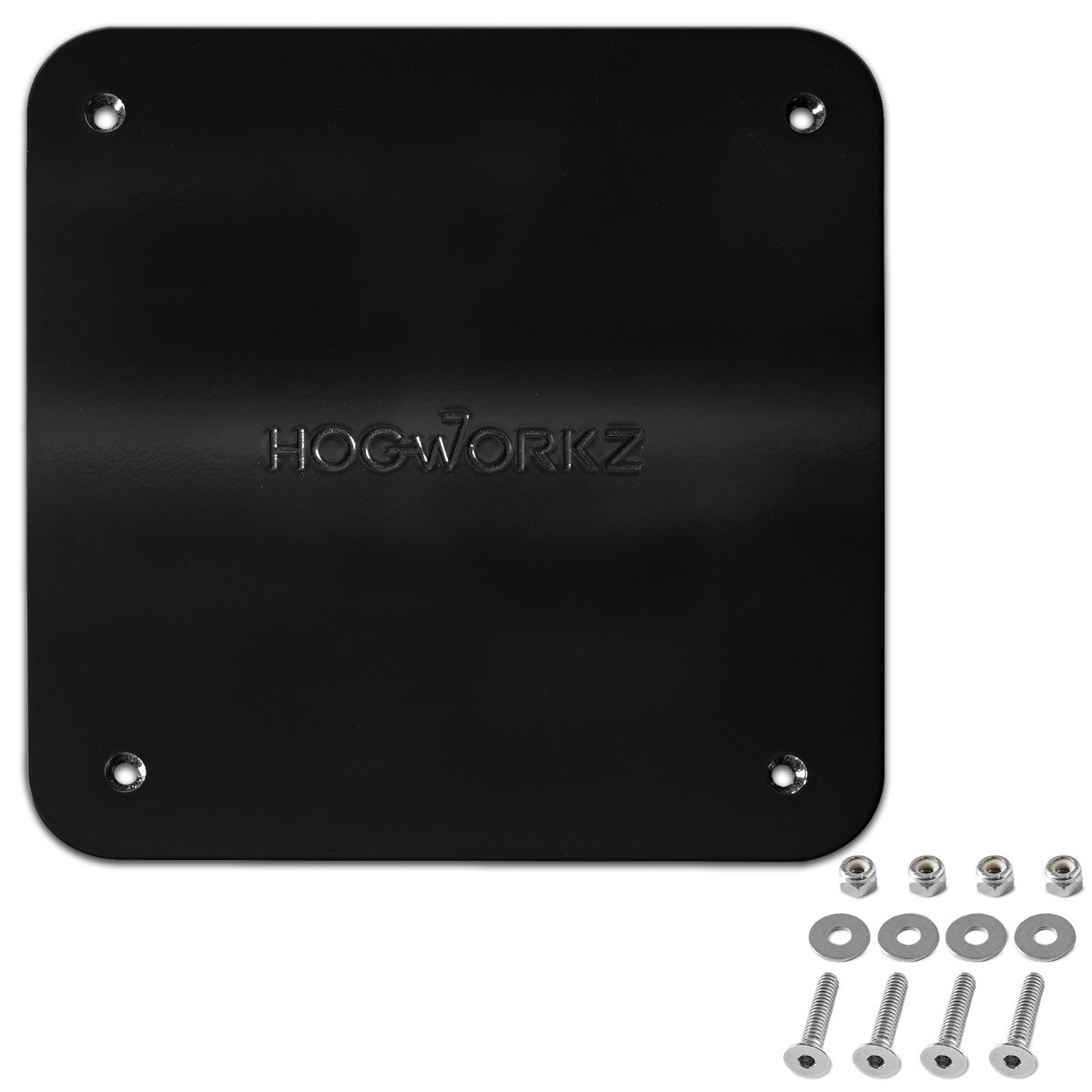 Hogworks Chopped Tour Pack w/ Full Backrest & Chrome Hardware for Harley® Touring '97-'25
