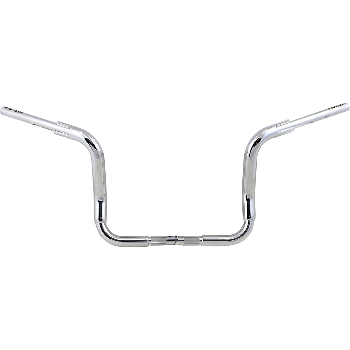 FAT Baggers INC. #803012 - 1-1/2" EZ Install Rounded Top Handlebar - 12" - Chrome