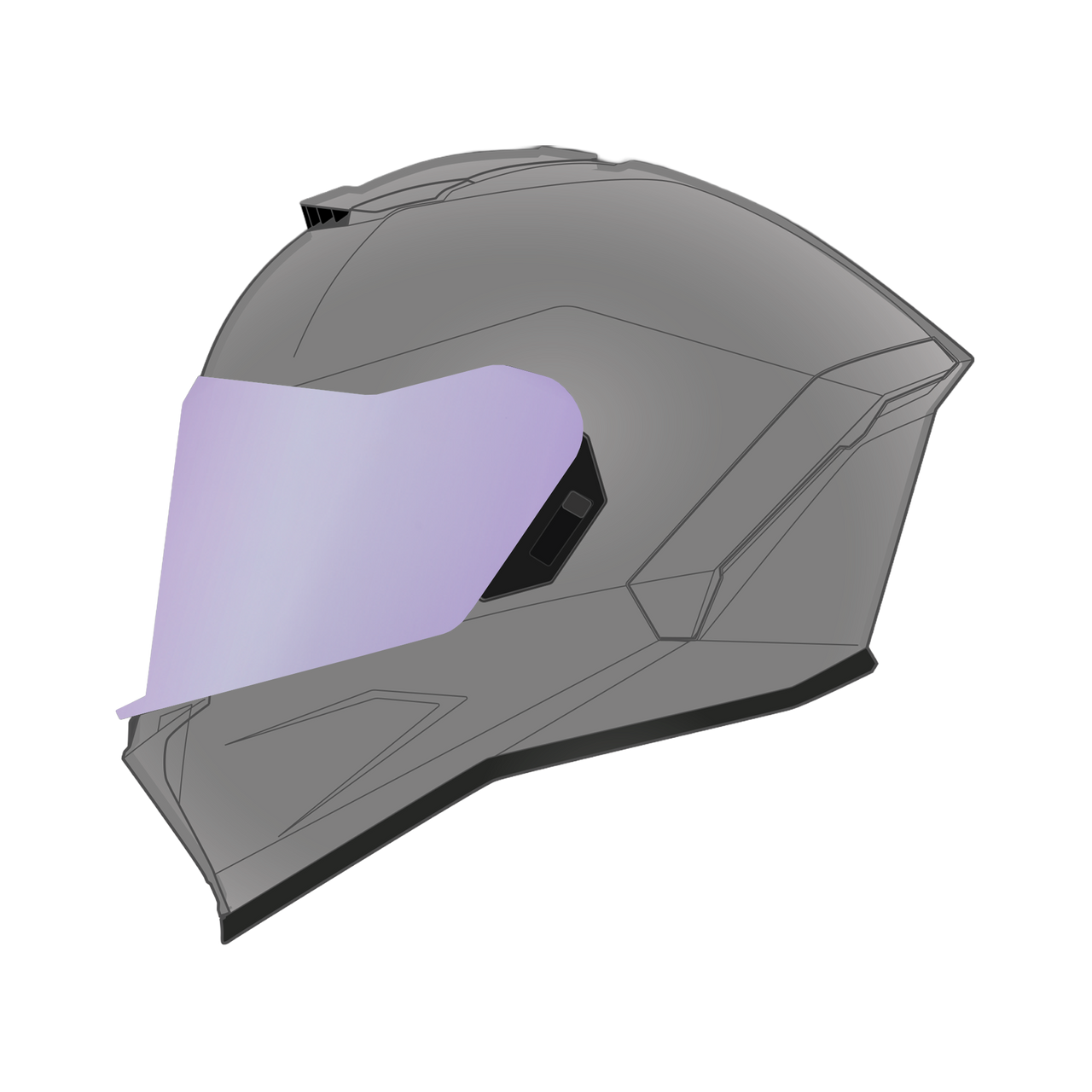 Daytona Helmets Viper Shield Outer- Purple
