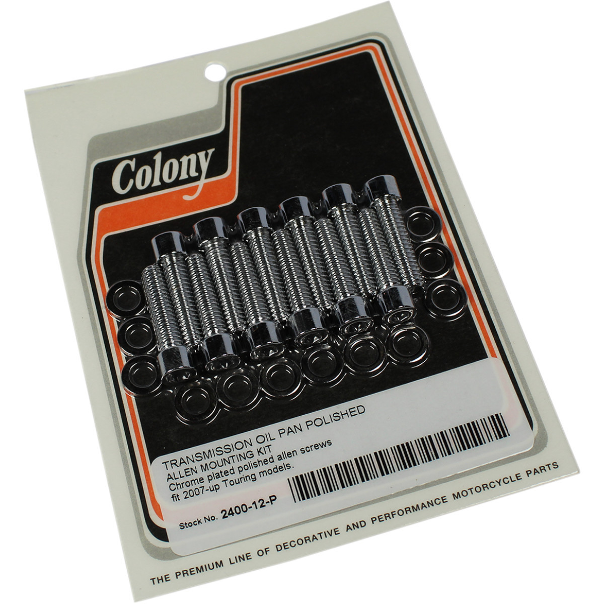 Colony #2400-12-P - Bolt Kit - Oil Pan - Stock-Head