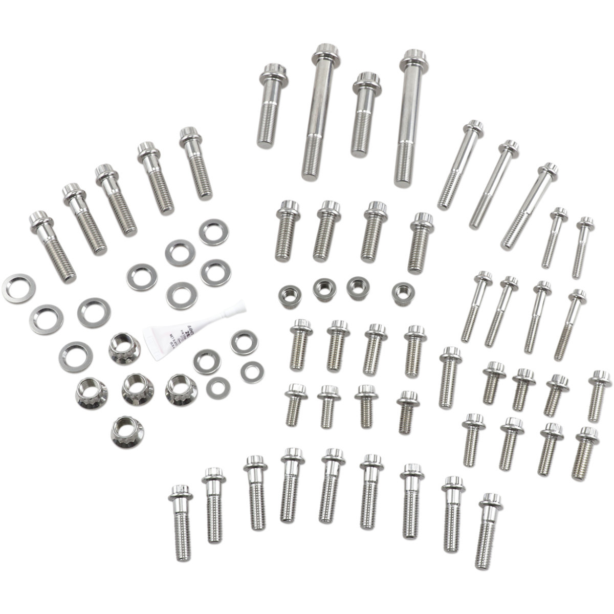 Feuling Parts #3068 - Fastener Kit - Chassis/Trim - 12-Point/Dress-Up - FXR