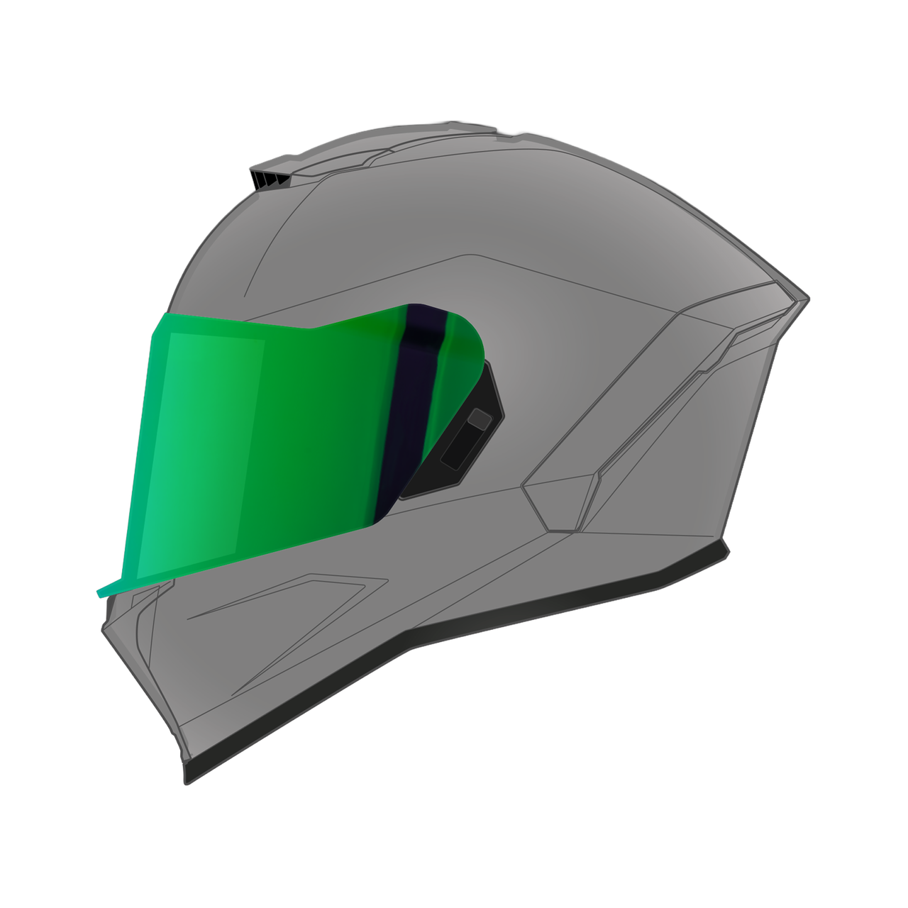 Daytona Helmets Viper Shield Outer- Green