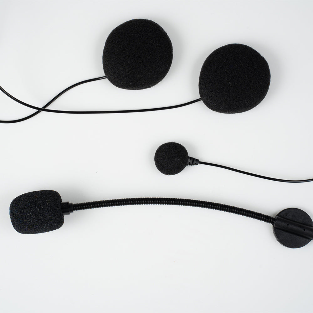 Daytona Helmets Motorcycle Bluetooth Headset - Motorcycle Communication System For All Types of Helmets - Solo