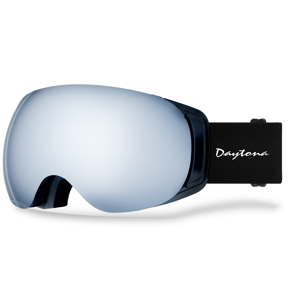 Daytona Helmets Daytona Snow Goggle Range (Includes 1 x Magnetic Frame, 3 x Magnetic Lens, 1 x Goggles Dust Cover)