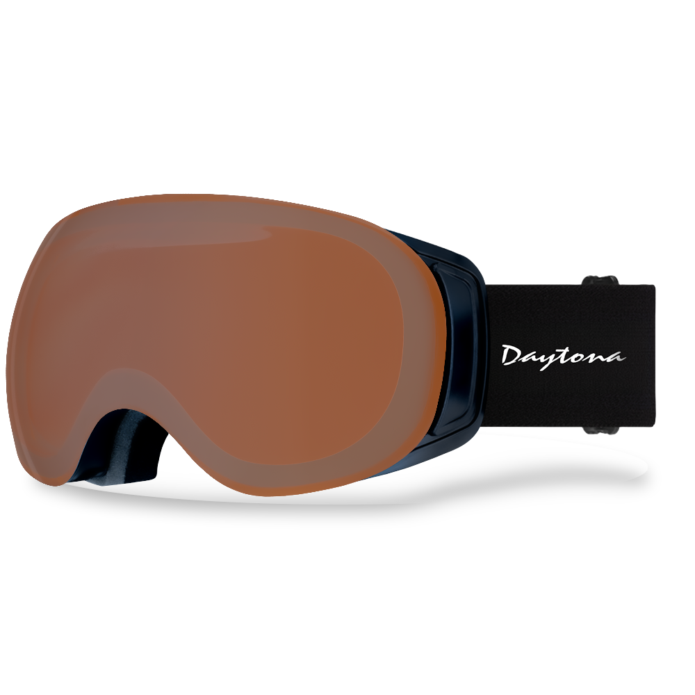 Daytona Helmets Daytona Snow Goggle Range (Includes 1 x Magnetic Frame, 3 x Magnetic Lens, 1 x Goggles Dust Cover)