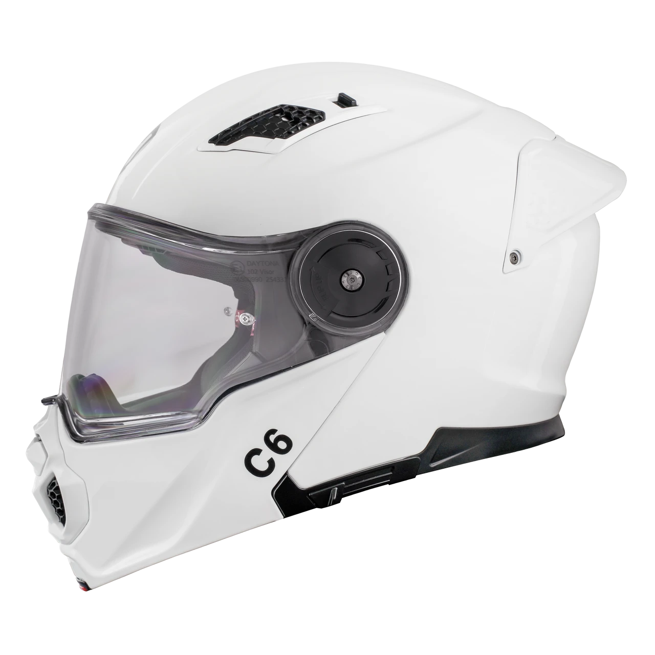 D.O.T. & ECE Daytona C6- Hi-Gloss White
