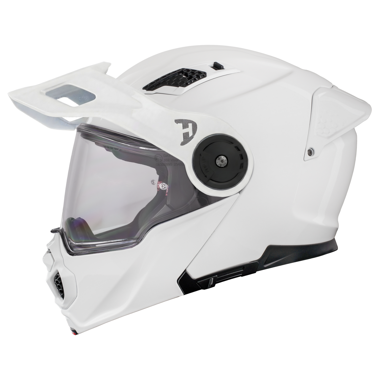 D.O.T. & ECE Daytona C6- Hi-Gloss White
