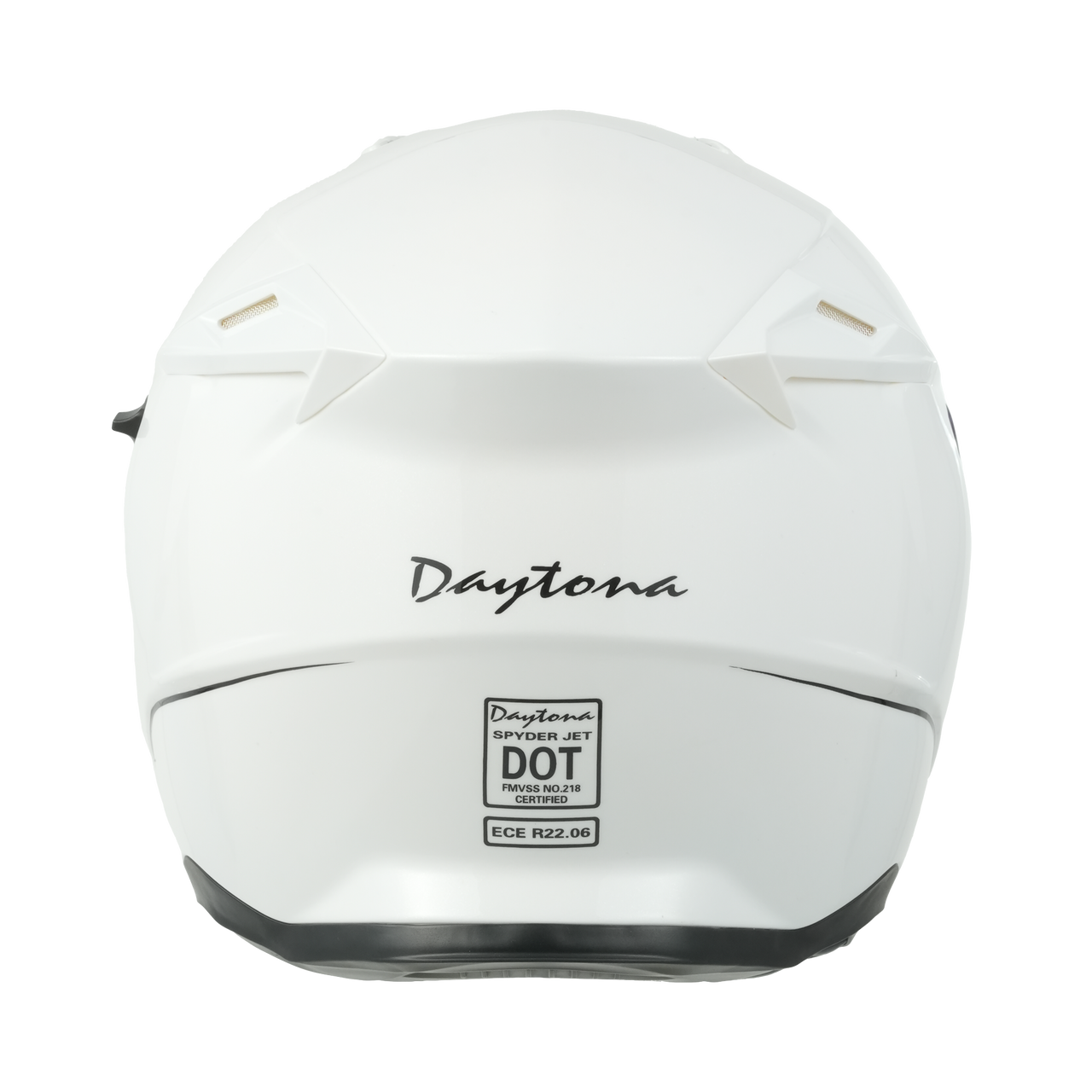 D.O.T. & ECE Daytona Spyder Jet- Hi-Gloss White