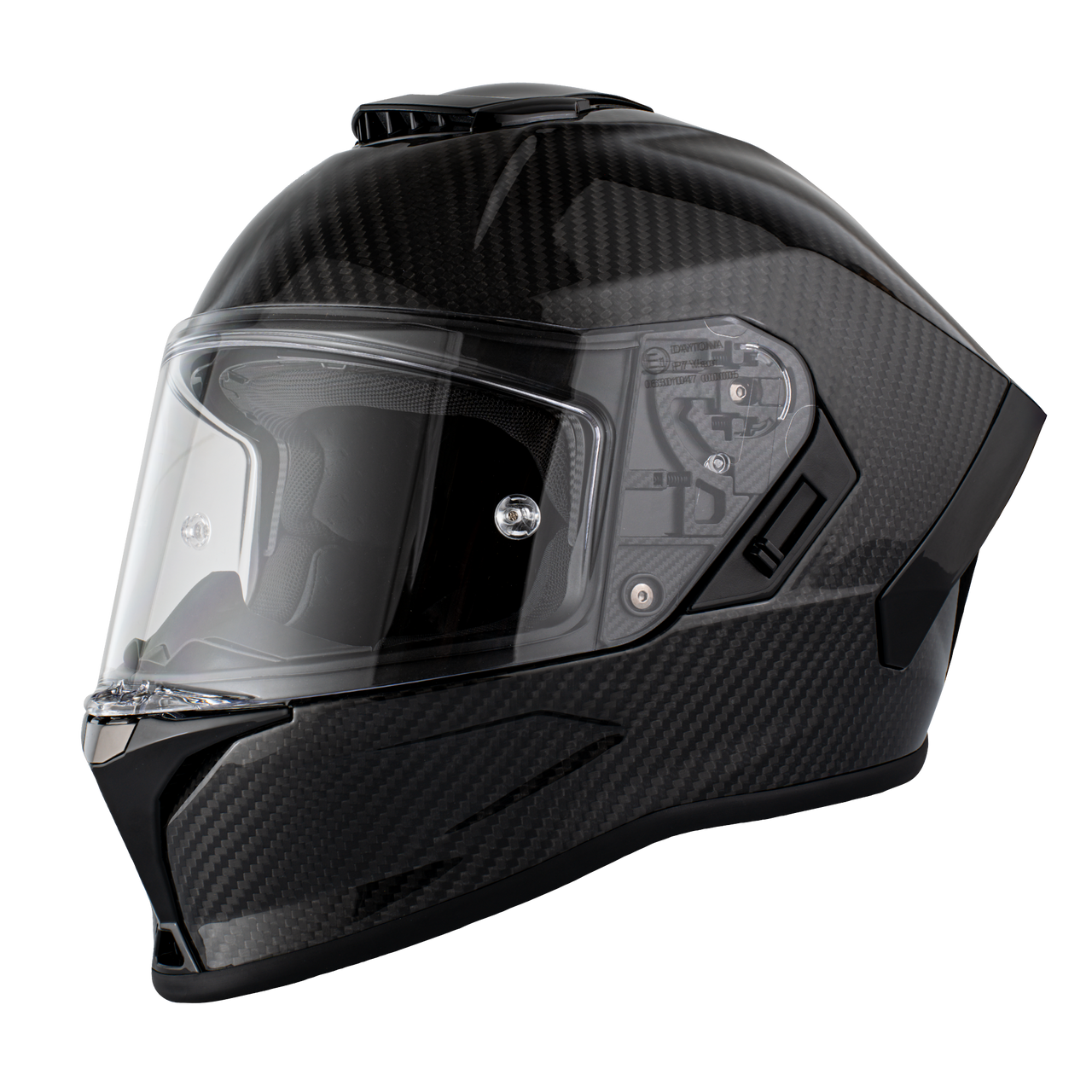 Daytona Helmets D.O.T. & ECE Daytona Viper- Grey Carbon Fiber