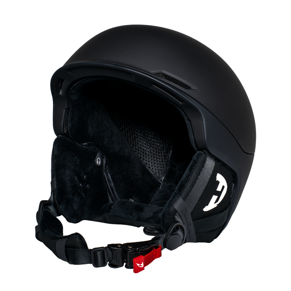 Daytona Steeze Snowboard Helmet - Adjustable Helmet for Men, Women & Youth - Dull Black Finish