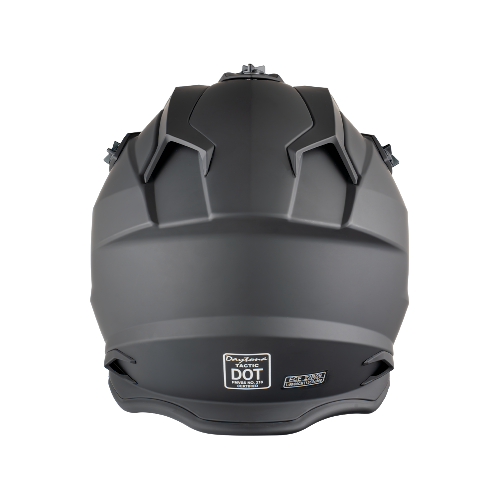 Daytona Helmets D.O.T. & ECE Daytona Tactic- Dull Black