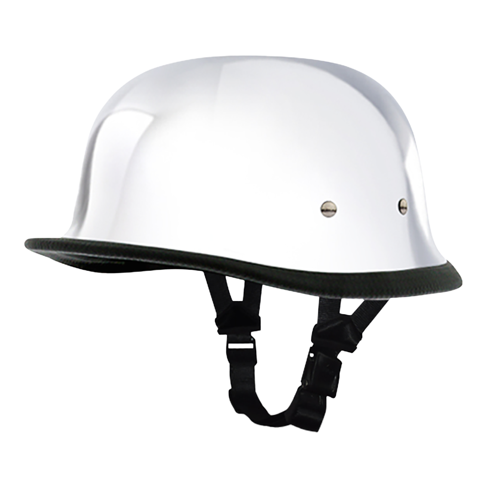 Daytona Helmets Novelty German- Chrome